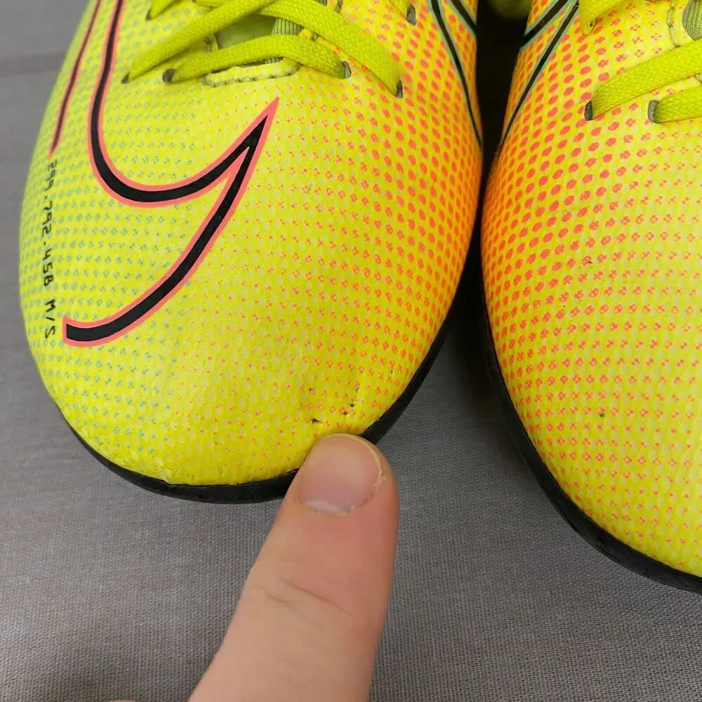 Nike Shoes Youth 4.5Y Yellow Lace Soccer Mercurial Superfly 7 BQ5418-703 Cleats‎